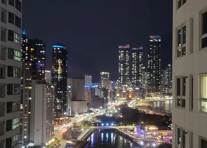 招待所 마린시티 코지 시티뷰 오션뷰 *
